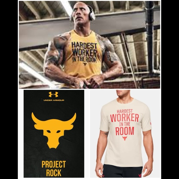 Under Armour Other - 🆕🏋🏽‍♀️PROJECT ROCK/UA HARDEST WORKER T🏋🏽‍♀️🆕
